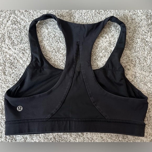Lululemon x Soulcycle Black Sports Bra - Size Small - Picture 2 of 2